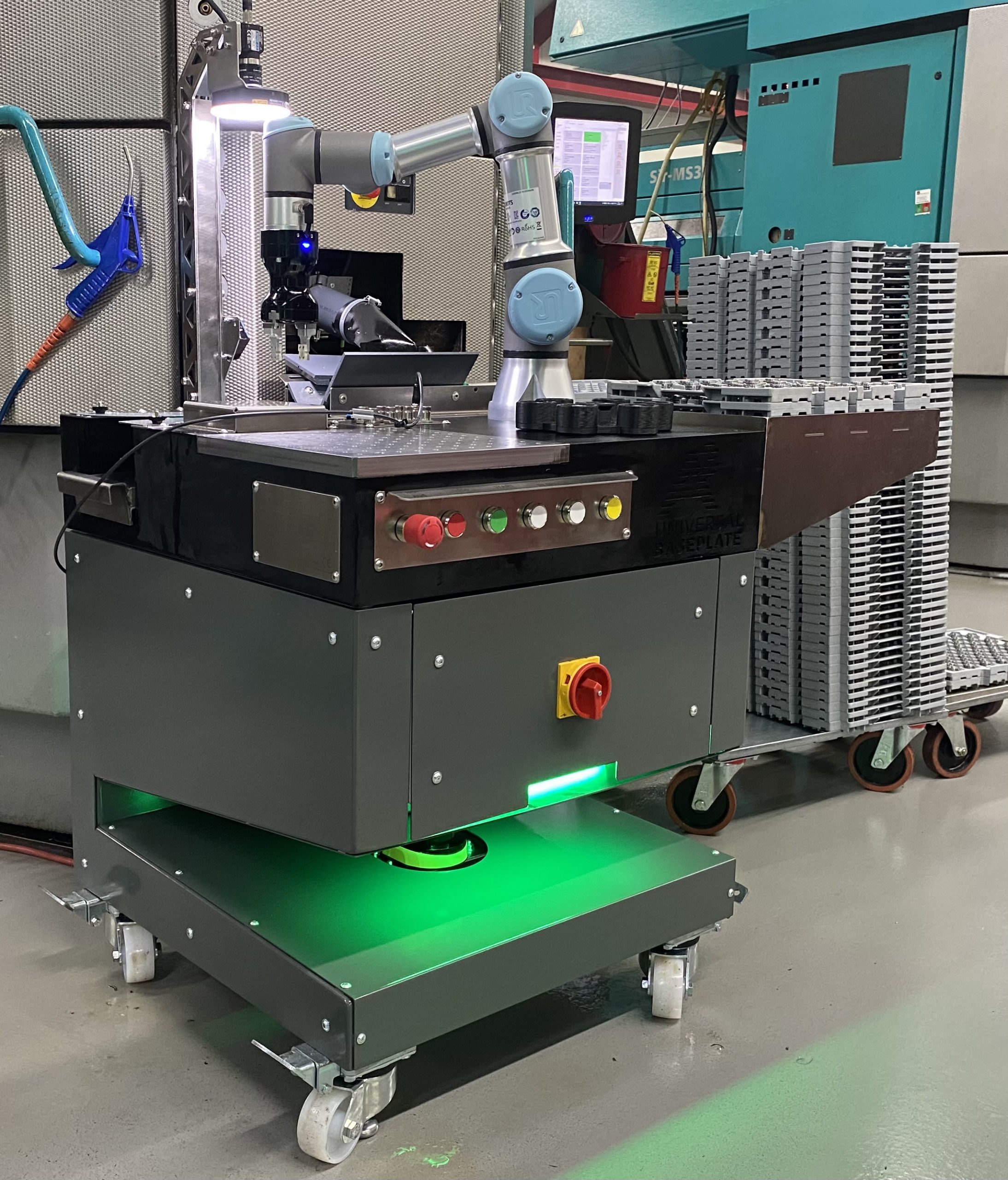 Kollaborativer Roboter Mehrspindler Cobot Turning